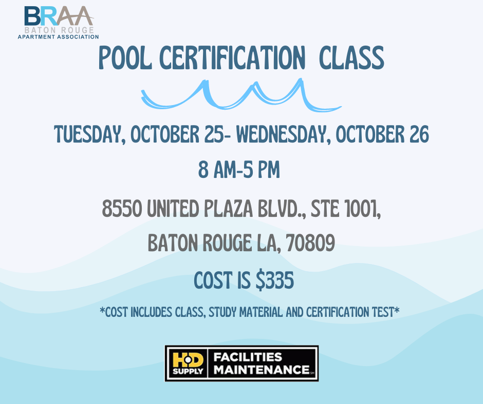Certified Pool Operator Class